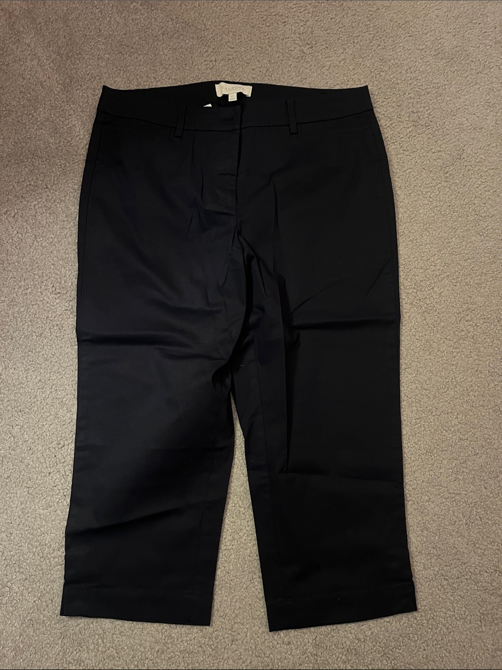 Talbots Black Women's Dress Pants - Straight Leg